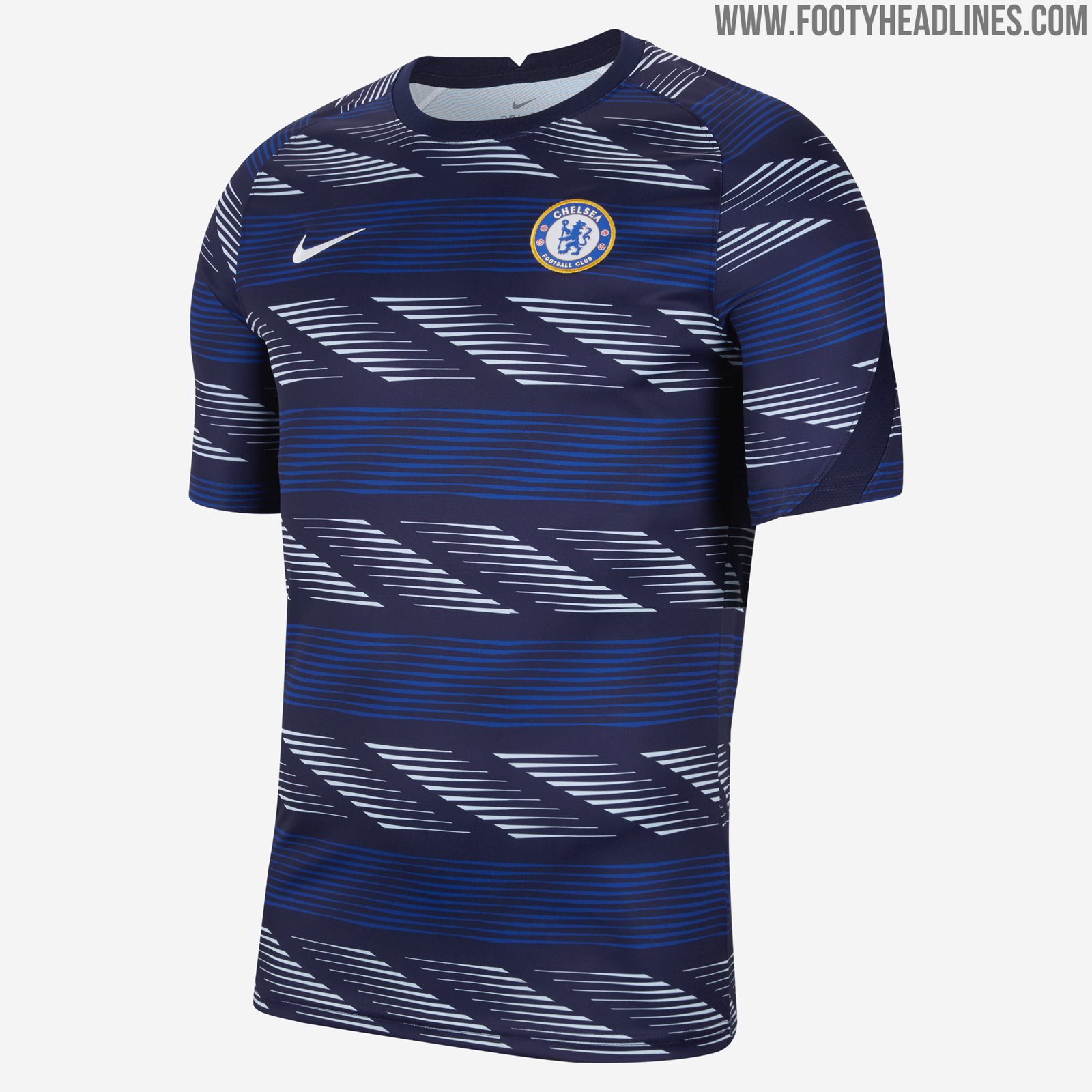 Chelsea 20 21 Pre Match Shirt Anthem Jacket Leaked Footy Headlines